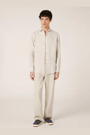 Alcott Camicia in puro lino a maniche lunghe