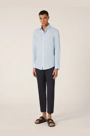 Alcott Camicia in puro lino a maniche lunghe