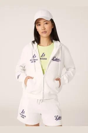Alcott Felpa cropped con zip NBA /