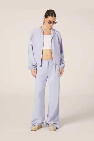 Alcott Pantaloni wide leg con pence