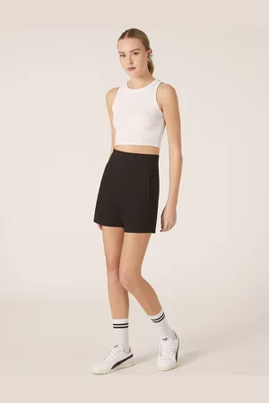Alcott Shorts vita alta con pince