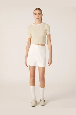 Alcott Shorts vita alta con pince