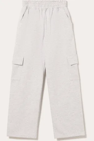 Alcott Pantaloni loose in felpa con tasconi applicati