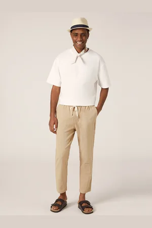 Alcott Pantaloni in cotone con laccio in vita
