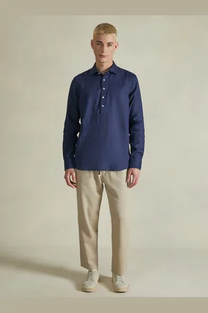 Alcott Camicia in puro lino a maniche lunghe