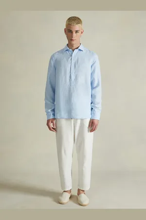 Alcott Camicia in puro lino a maniche lunghe