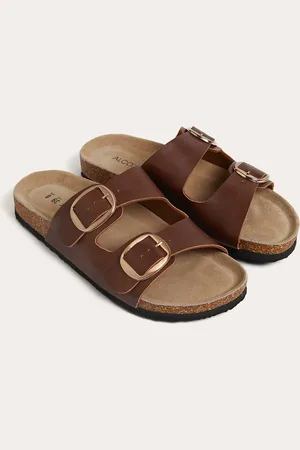 Alcott Sandali bassi effetto pelle con suola in suede