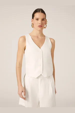 Alcott Gilet in misto lino