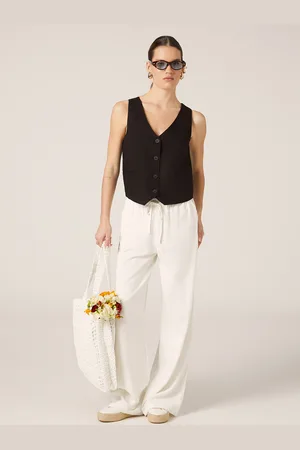 Alcott Gilet in misto lino