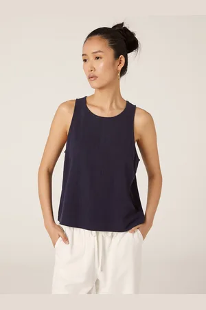 Alcott Canotta basic in misto lino