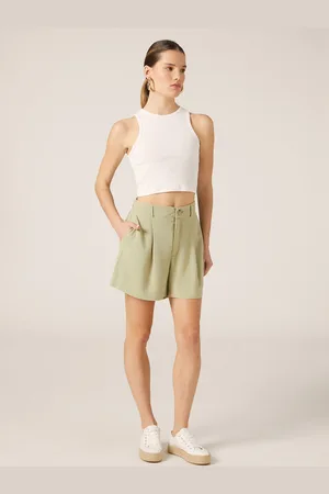 Alcott Shorts morbidi in misto lino