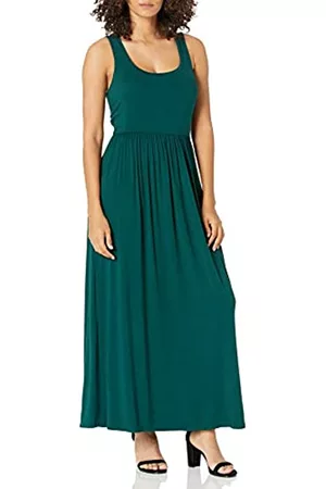 Amazon Tank Waisted Maxi Dress Vestido, Giada, XXL