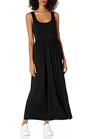 Amazon Essentials Tank Waisted Maxi Dress Vestido, , M