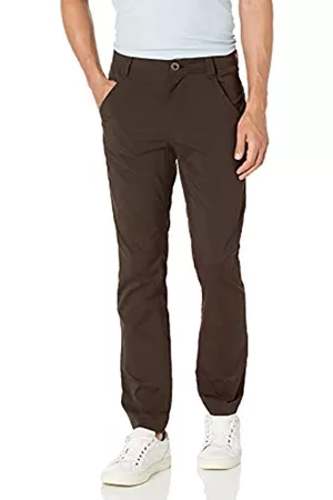 Amazon Pantaloni Aderenti a 5 Tasche Elasticizzati e Leggeri, Scuro, 35W / 29L