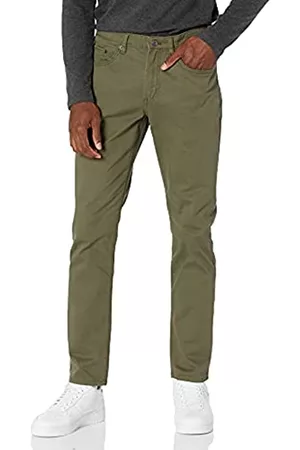 Amazon Essentials Uomo Stretch - Slim-Fit 5-Pocket Stretch Twill Pant Pantaloni Casual,