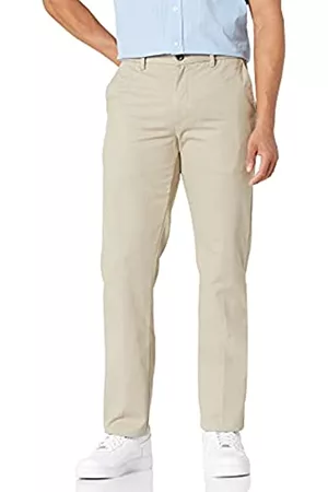 Amazon Slim-Fit Wrinkle-Resistant Flat-Front Chino Pant Pantaloni Casual, Khaki, 42W / 29L