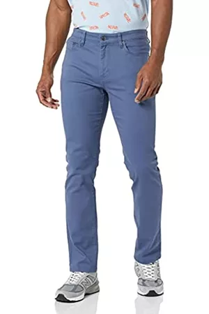 Amazon Essentials Uomo Stretch - Slim-Fit 5-Pocket Stretch Twill Pant Pantaloni Casual, Indaco, 40W / 29L