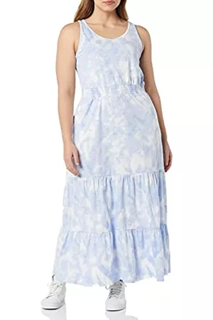 Amazon Sleeveless Elastic Waist Summer Maxi Dress Abito Casual, , Tie & Dye, S