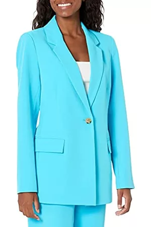 THE DROP Blake Blazer Lungo da Donna, Lavanda, S