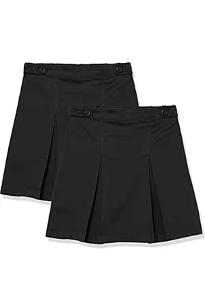 Amazon Bambina Pantaloni - Gonne Pantalone Uniforme Bambine e Ragazze, Nero, 5 Anni