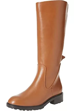 Amazon Donna Stivali da equitazione - Stivali da Equitazione Donna, Tan, 37.5 EU Larga