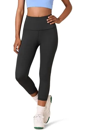 Amazon Leggings Capri Sportivi Modellanti per Allenamento a Vita Alta (Disponibili in Taglie Forti) Donna, , 6XL Plus