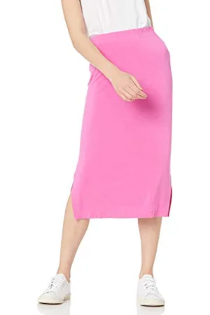 Amazon Gonna Media in Maglia con Elastico in Vita (Taglie Forti Disponibili) Donna, , XL