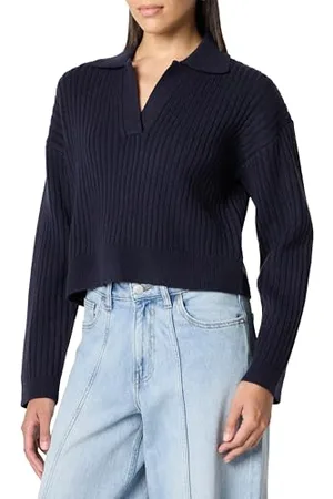 THE DROP Polo Marcy A Costine Maglione, , XL