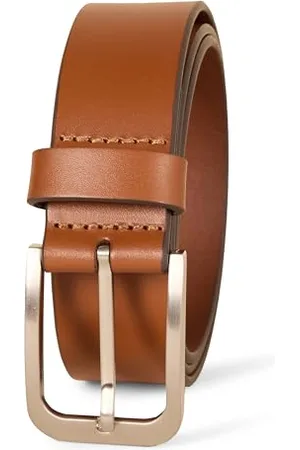 Amazon Cintura in Pelle per Jeans Classica Uomo, , 80