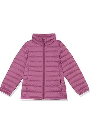 Amazon Piumino Leggero con Collo a Lupetto Impermeabile e Pieghevole Bambine e Ragazze, , 8 Anni