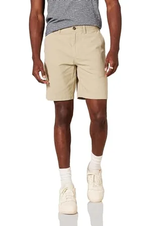 Amazon Pantaloncini Chino Aderenti da 22,86 cm Uomo, , 34W