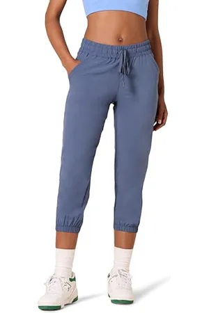 Amazon Pantalone Jogger Corto in Tessuto Elasticizzato ad Alte Prestazioni Donna, , XXL