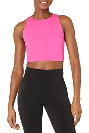 Amazon Reggiseno Sportivo Active Sculpt Accollato con Retro a Vogatore - Colori Fuori Produzione Donna, , 5XL Plus