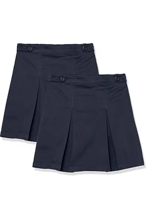 Amazon Gonne Pantalone Uniformi Bambine e Ragazze, Pacco da 2, , 6-7 Anni Slim