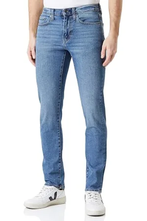 Amazon Jeans Elasticizzati con vestibilità Sportiva Uomo, , 28W / 28L