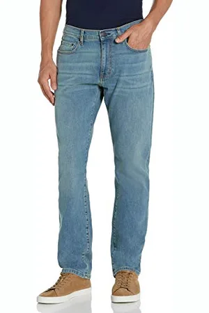 Amazon Jeans Elasticizzati con vestibilità Sportiva Uomo, , 33W / 28L