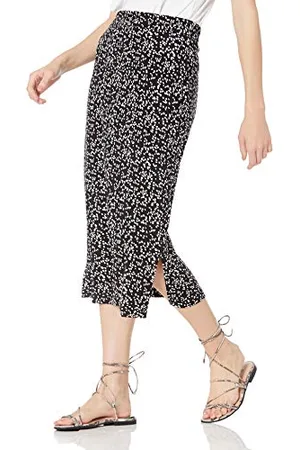 Amazon Gonna Media in Maglia con Elastico in Vita (Taglie Forti Disponibili) Donna, , L