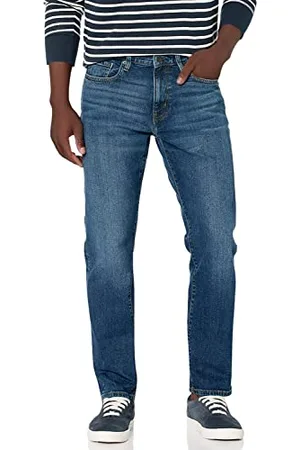 Amazon Jeans Elasticizzati con vestibilità Sportiva Uomo, , 36W / 31L