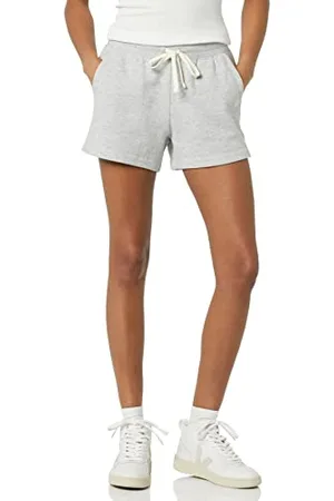 Amazon Pantaloncini in Pile con Tasche Donna, , XL
