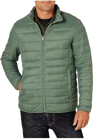 Amazon Piumino Leggero Impermeabile Pieghevole (Disponibile in Taglie Extra Forti) Uomo, , M