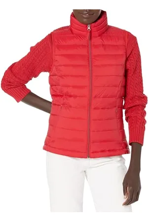 Amazon Piumino Smanicato Ripiegabile Impermeabile Leggero Donna, , XS