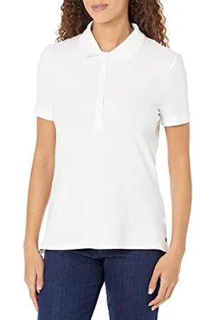 Amazon Polo A Manica Corta (Taglie Forti Disponibili) Donna, , XL