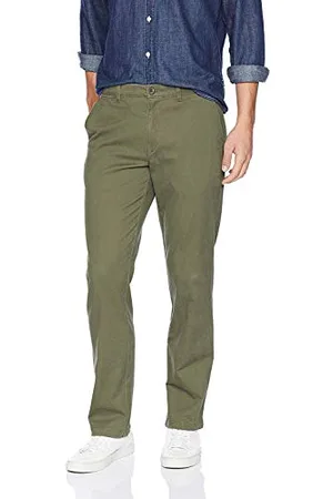 Amazon Pantaloni Chino Elasticizzati Casual Dritti Uomo, , 28W / 32L