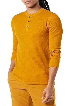 Amazon Felpa con Collo Serafino a Nido D’Ape a Maniche Lunghe Slim Uomo, , XXL