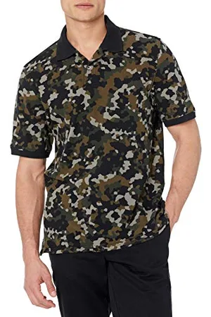 Amazon Polo in Cotone piqué vestibilità Regular (Disponibile in Taglie Extra Forti) Uomo, , S