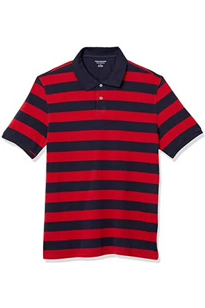 Amazon Polo in Cotone piqué vestibilità Regular (Disponibile in Taglie Extra Forti) Uomo, , L