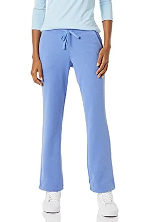 Amazon Pantaloni Sportivi in Pile a Gamba Dritta vestibilità Regular (Disponibili in Taglie Forti) Donna, , XL