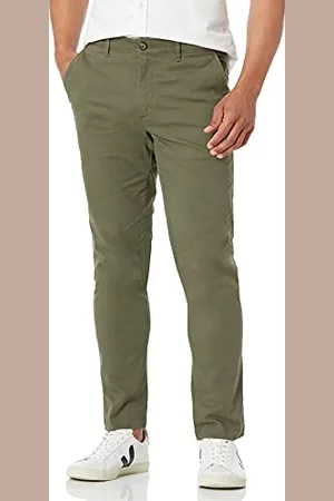 Amazon Pantaloni Chino Elasticizzati Casual vestibilità Skinny Uomo, , 32W / 33L