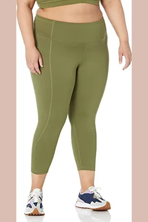 Amazon Crea i Tuoi Leggings Capri Studio Sculpt a Vita Medio Alta (in precedenza Core 10) Donna, , S