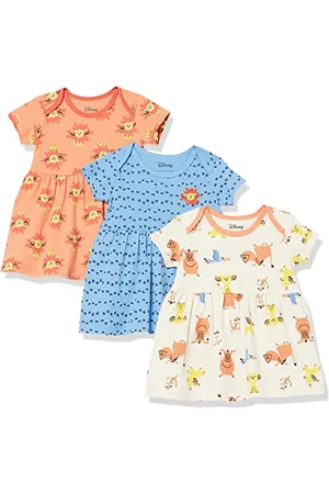 Amazon Disney | Marvel | Star Wars | Princess Vestiti Bimba, Pacco da 3, , 0 Mesi